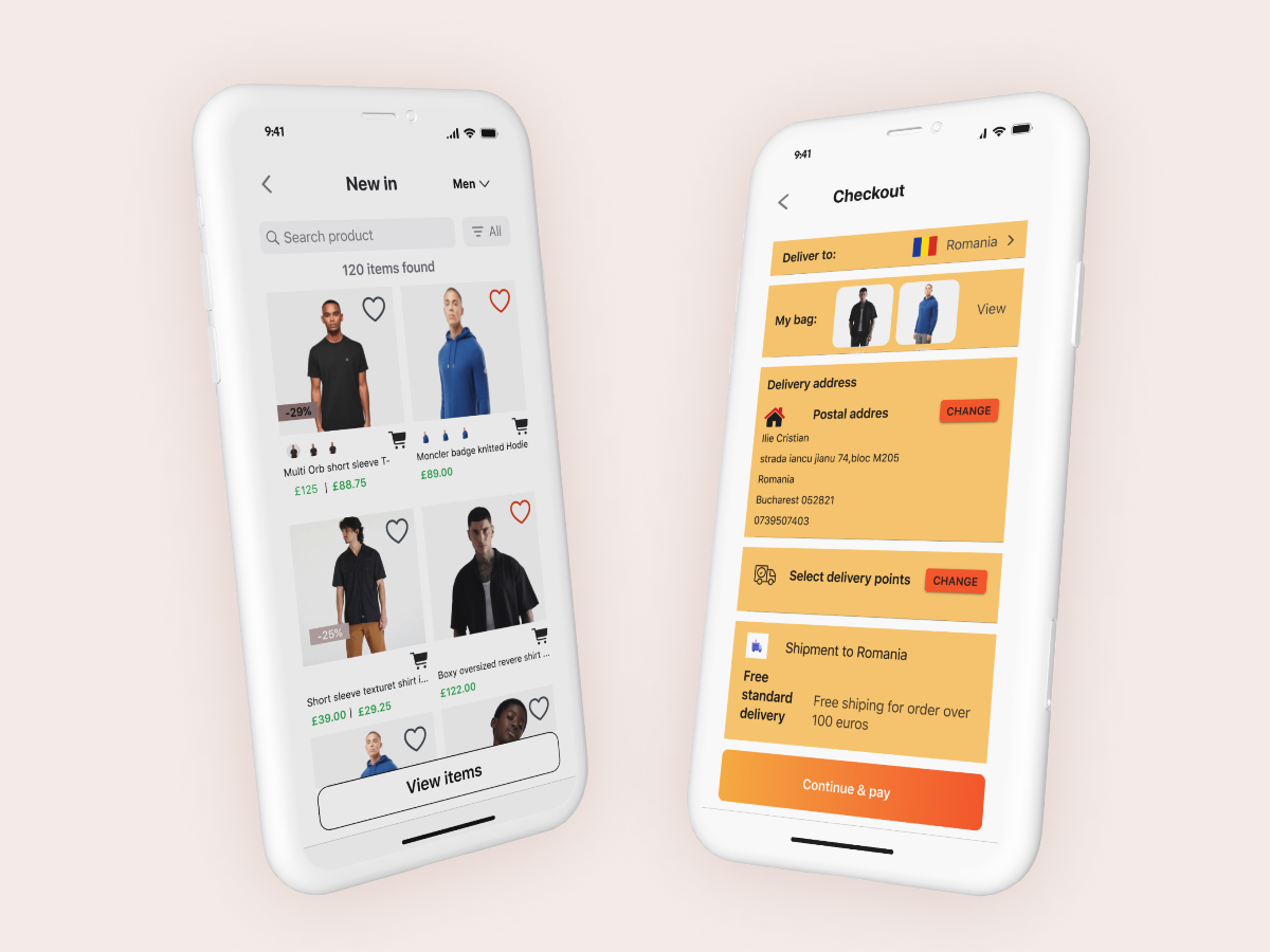 E-commerce Fashion Mobile App