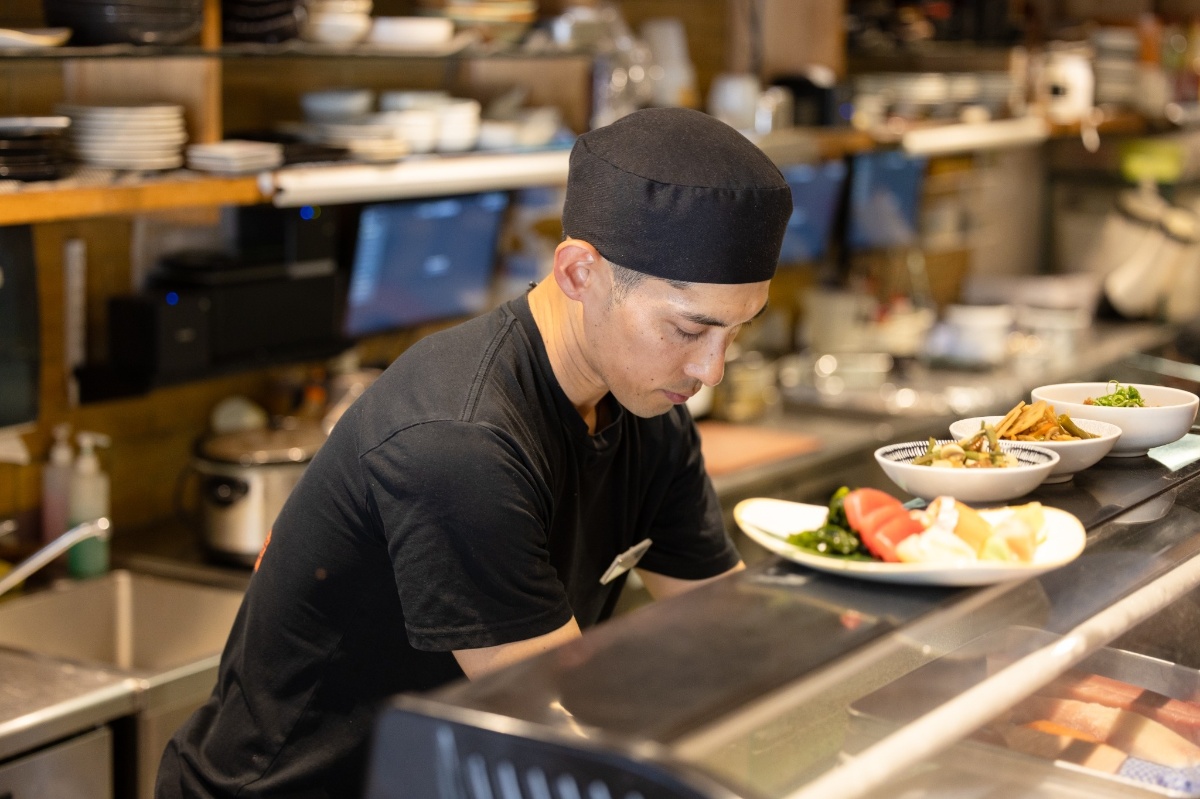 Okuman Japanese cuisine spread