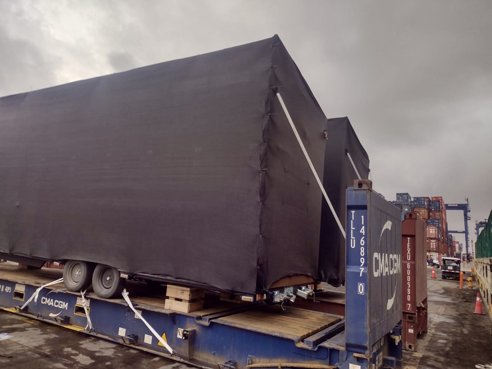 Cargo ships carry our homes