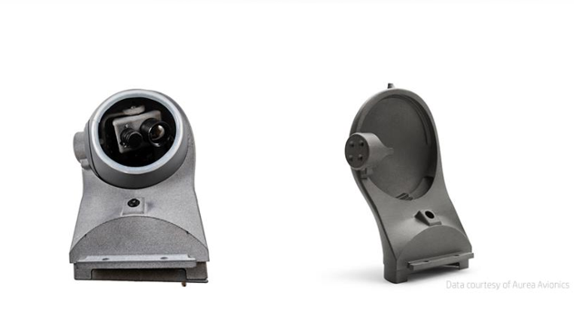 Aurea Avionics, HP MJF로 짐벌 카메라 인클로저 — FDM 기계적 약점 극복, 신속 프로토타이핑 실현