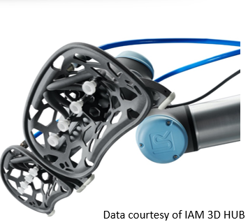 IAM 3D Hub × Continental, HP MJF로 로봇 암 그립 83.5% 경량화·납기 76% 단축