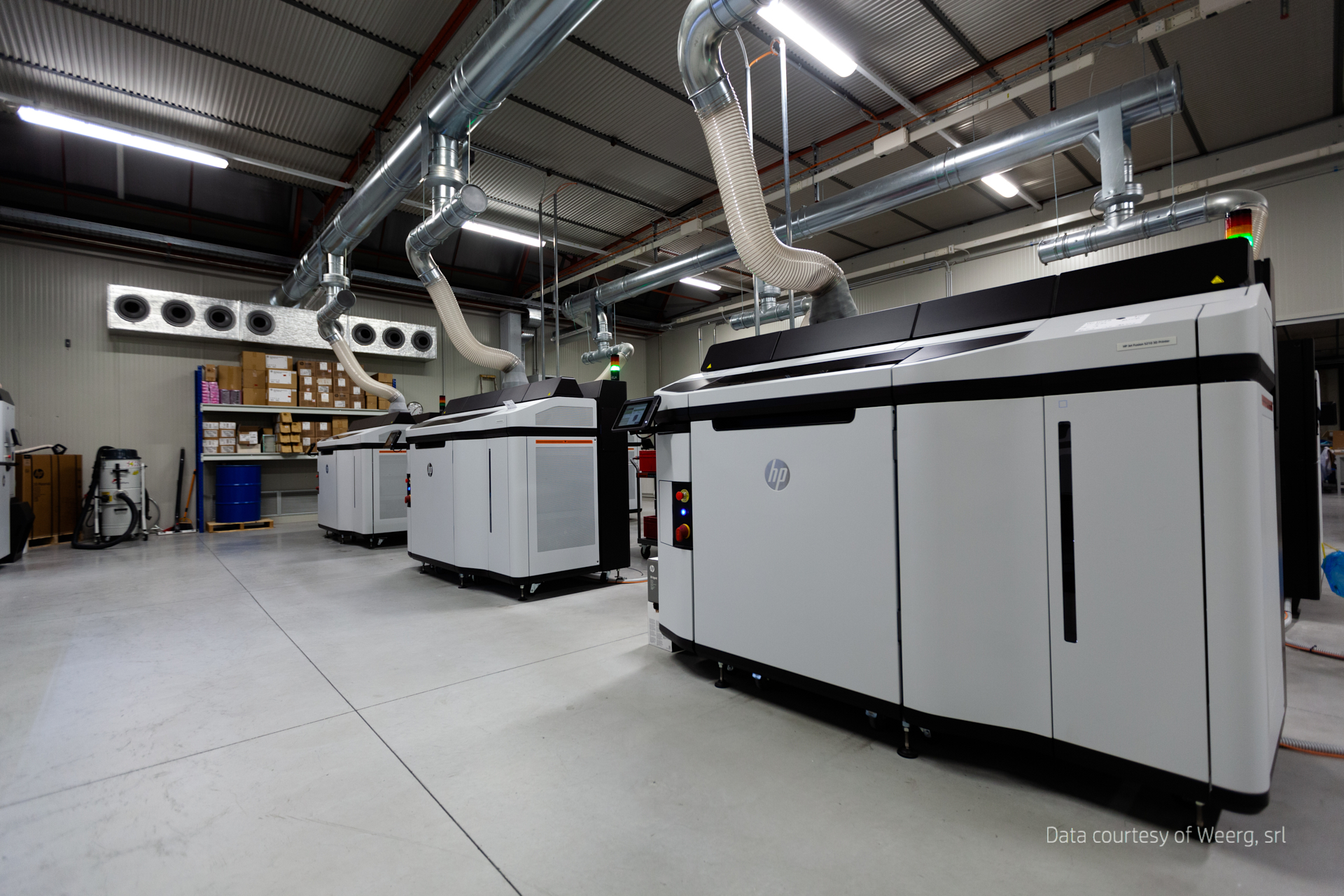 HP Jet Fusion 5600 출력 샘플 파트