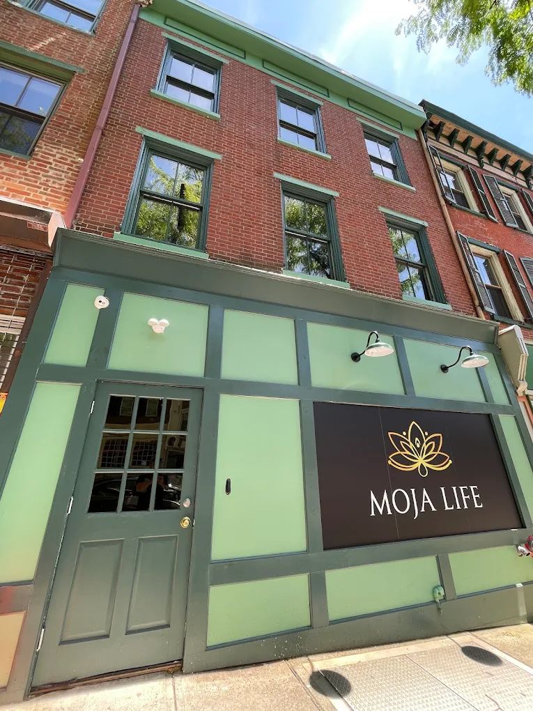 Moja Life Cannabis Dispensary Reception Area Moja Life Dispensary Interior in Trenton NJ