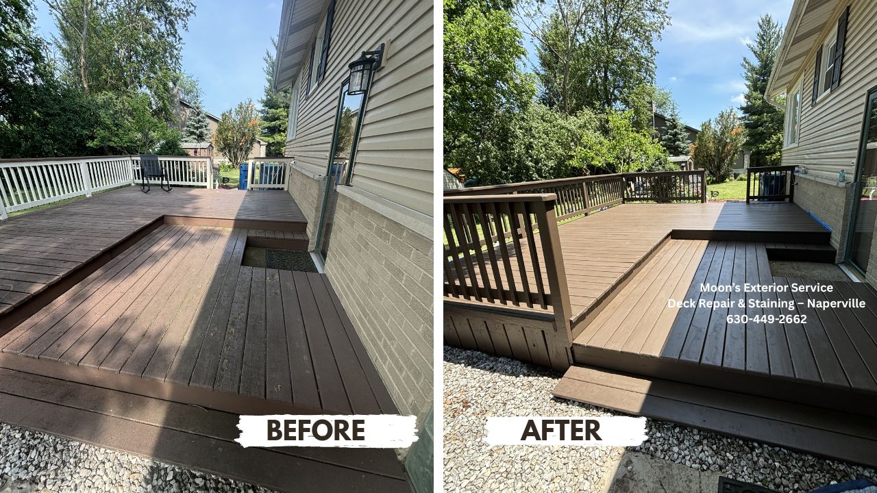 Deck repair project - Western Springs, IL