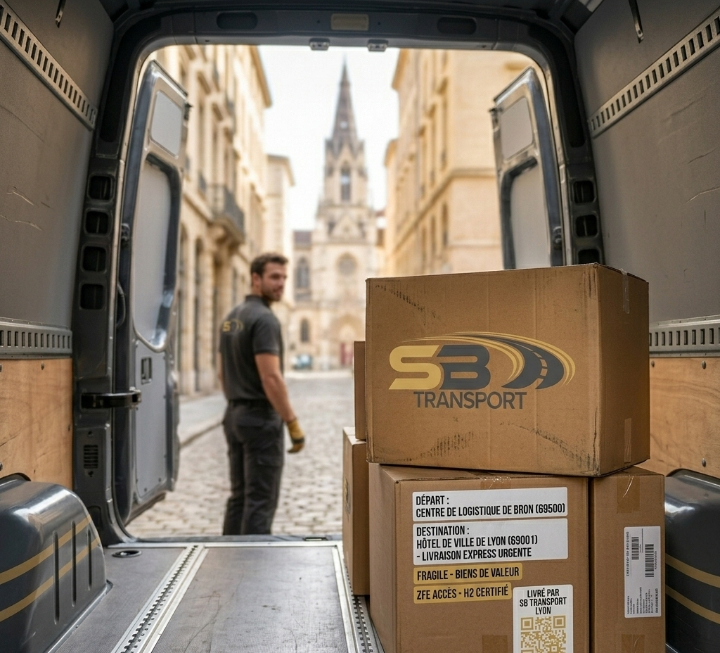 Déménagement professionnel à Saint-Étienne par SB Transport Lyon