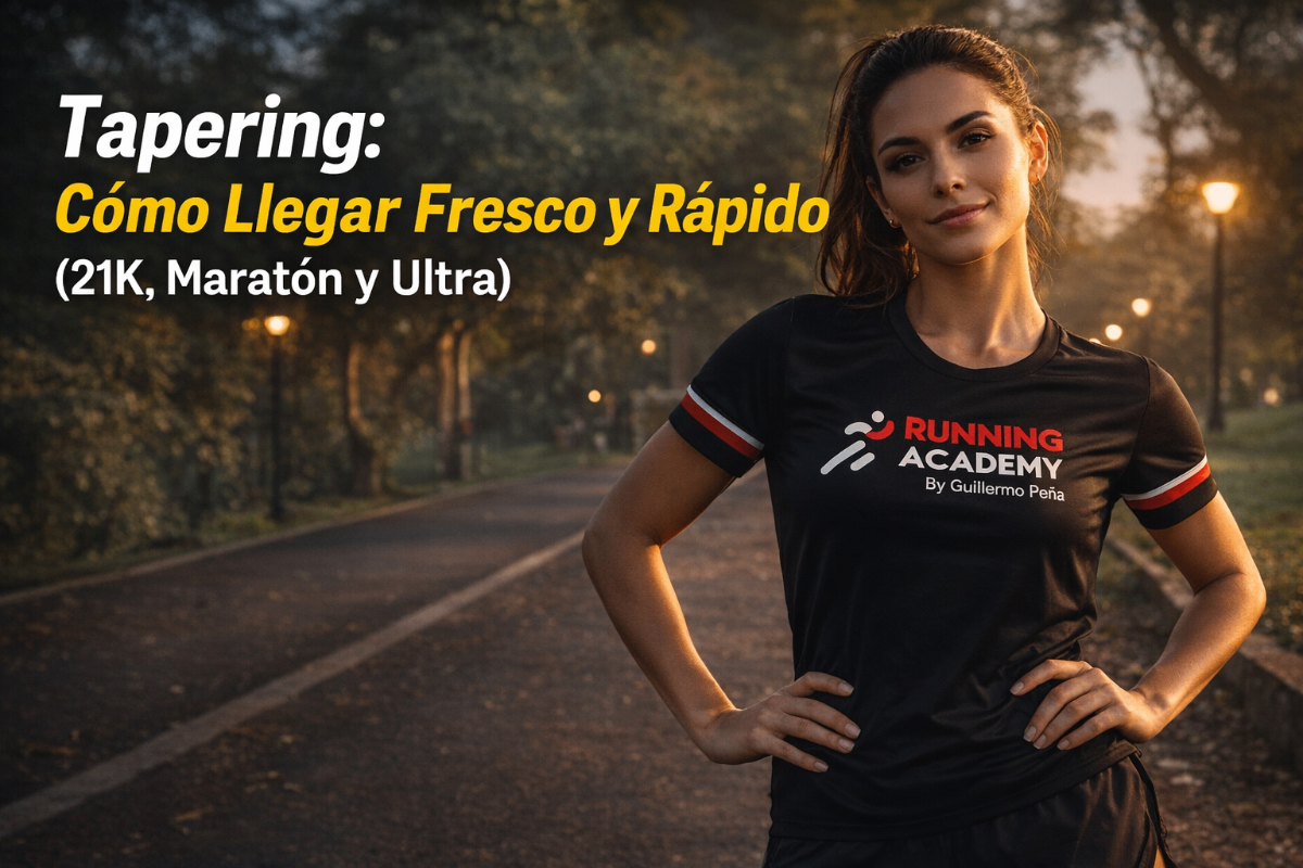 Tapering: cómo llegar fresco y rápido (21K, maratón y ultra)