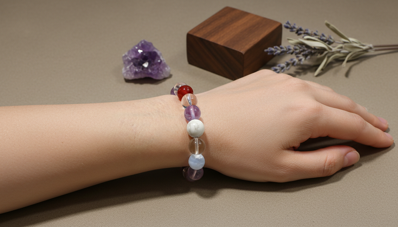 ミックスストーンブレスレット