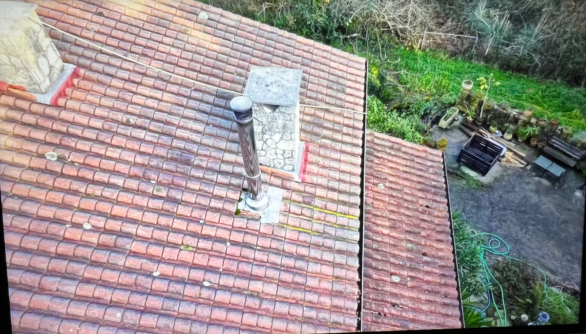 Inspection toiture par drone
