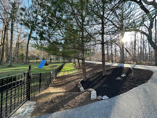 Completed landscaping project by 2 Brothers Landscaping