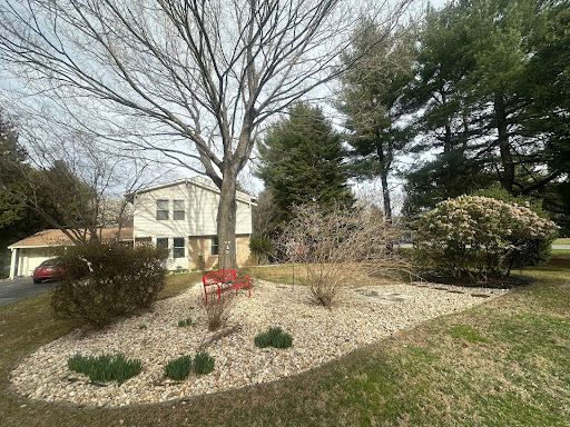 Completed landscaping project by 2 Brothers Landscaping