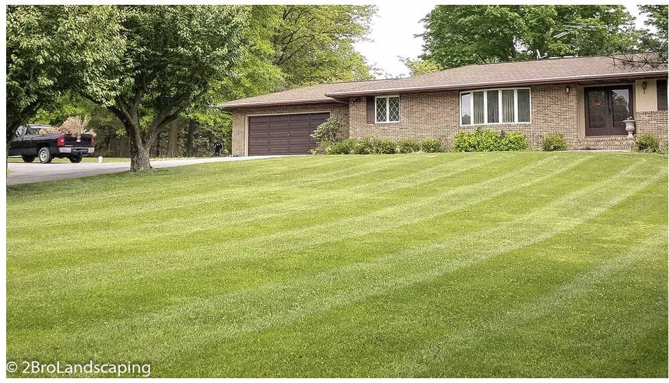 Lawn care service by 2 Brothers Landscaping