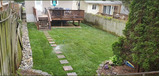 Drainage solution installation by 2 Brothers Landscaping