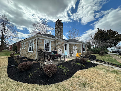 Completed landscaping project by 2 Brothers Landscaping