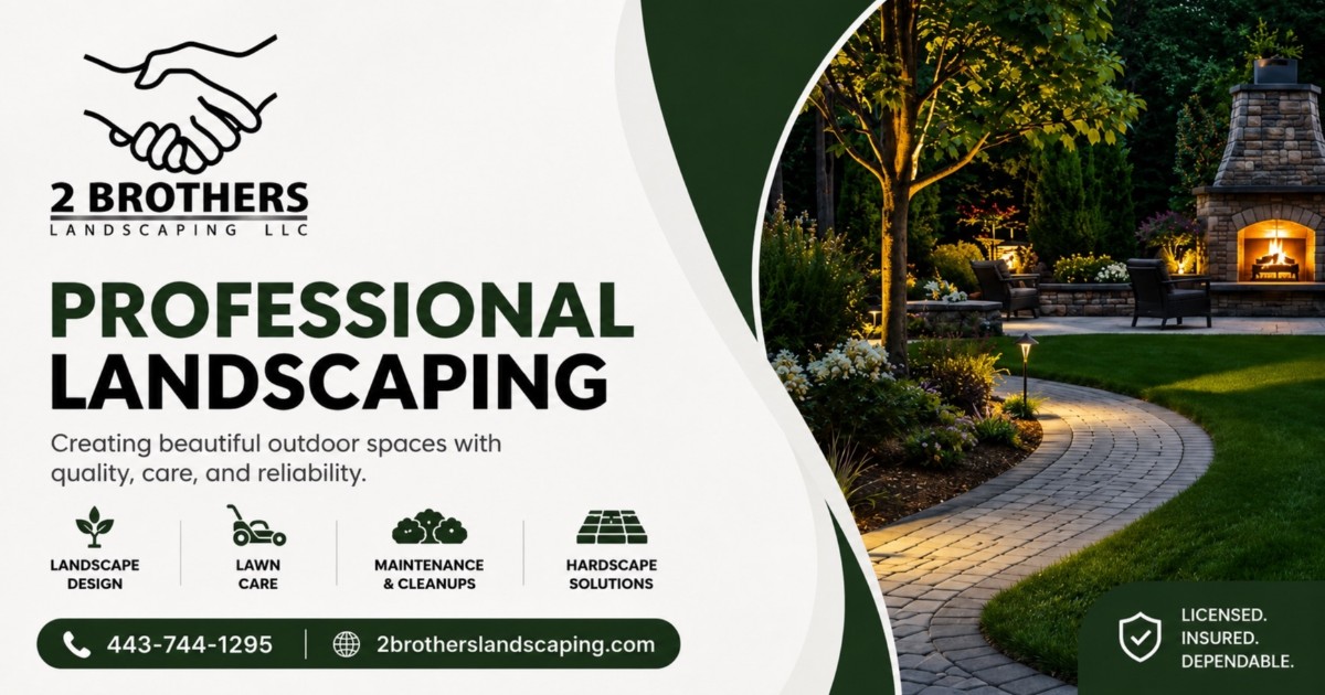 2 BROTHERS LANDSCAPING, INC. logo