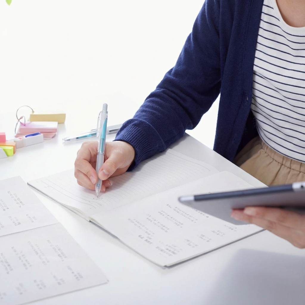 安心して学ぶ様子