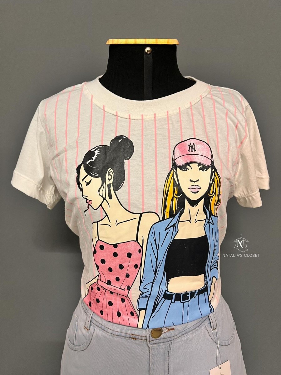 T-Shirt Girls Pop Art