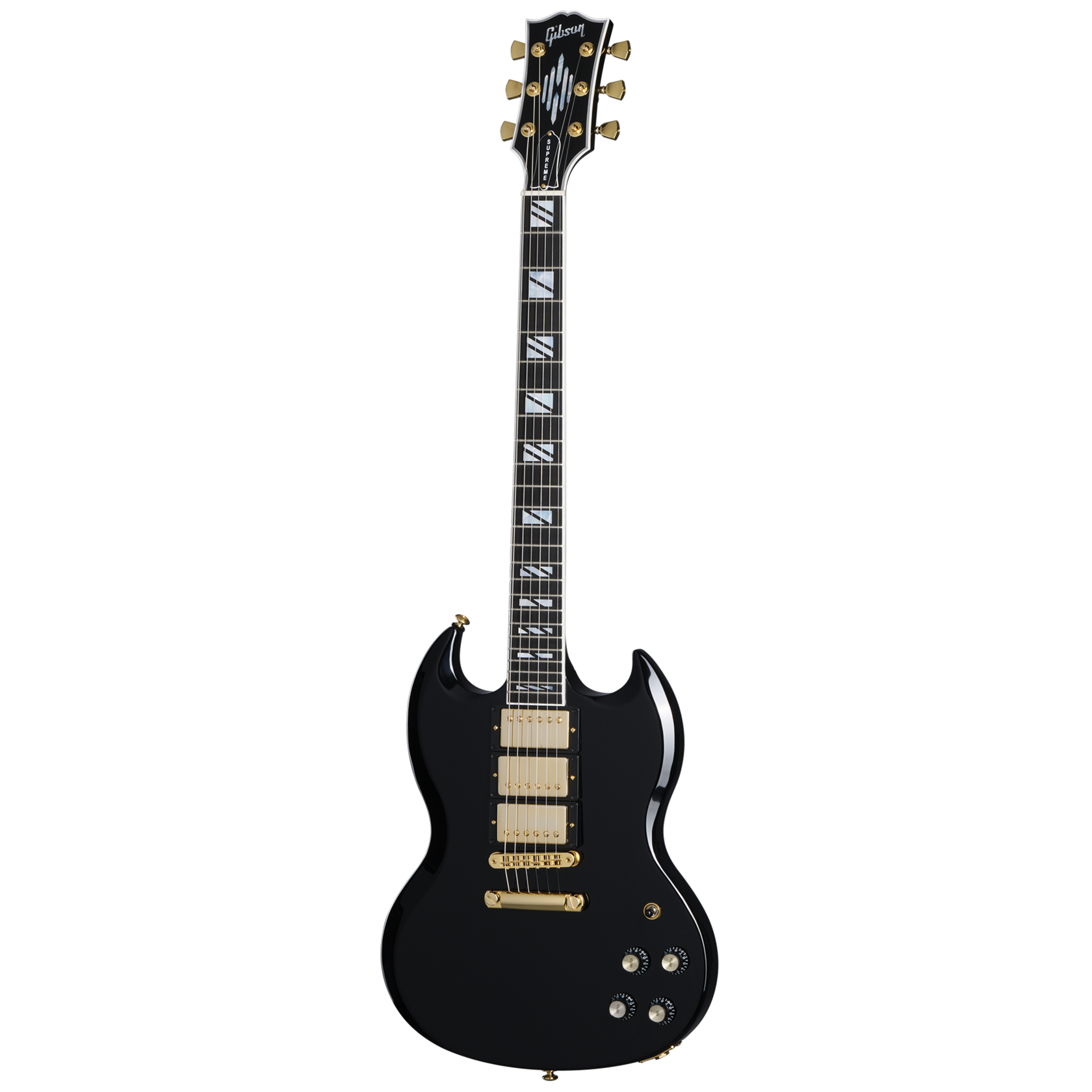 Электрогитара Gibson SG Supreme Ebony, 3-Pickup