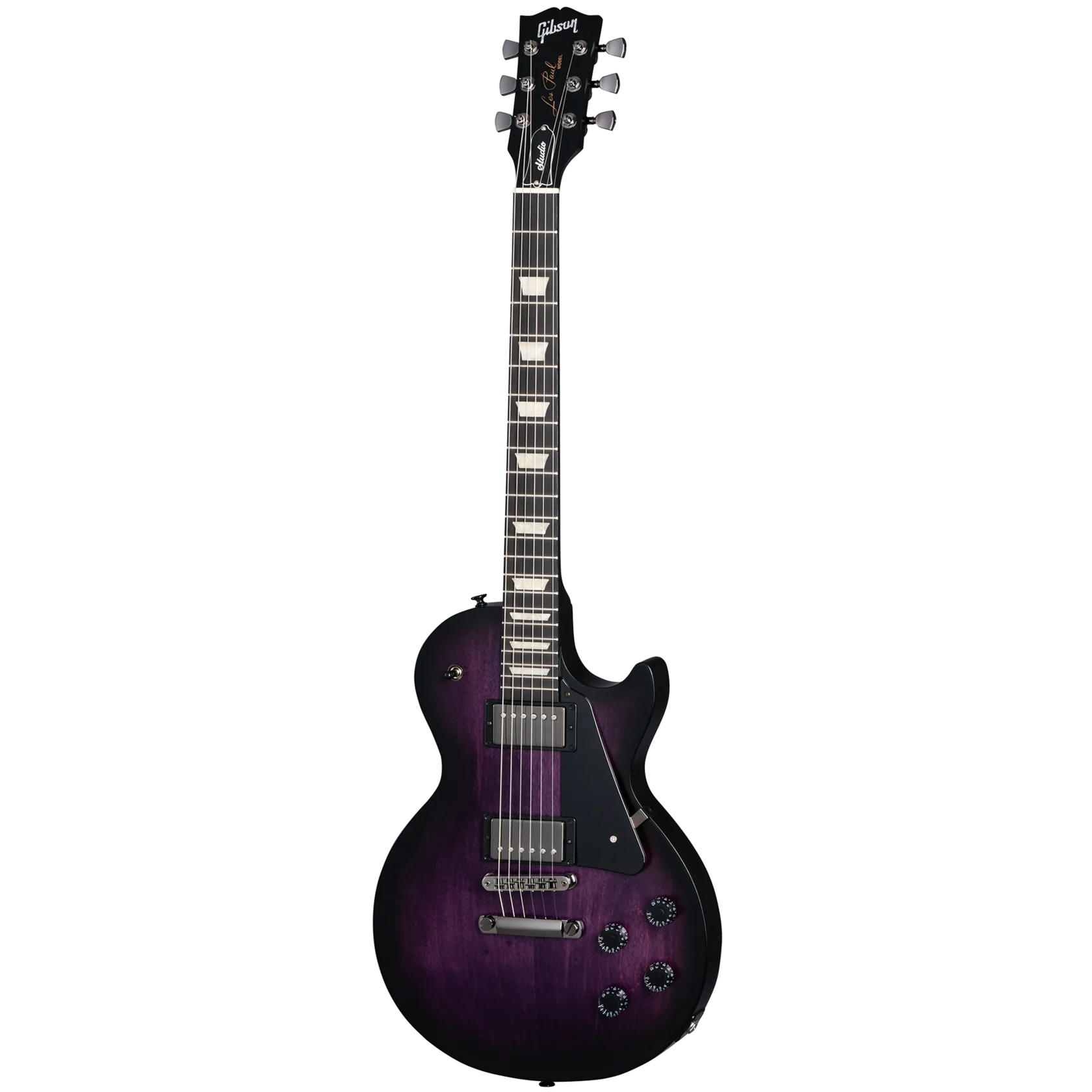 Электрогитара Gibson Les Paul Modern Studio Dark Purple Burst Satin