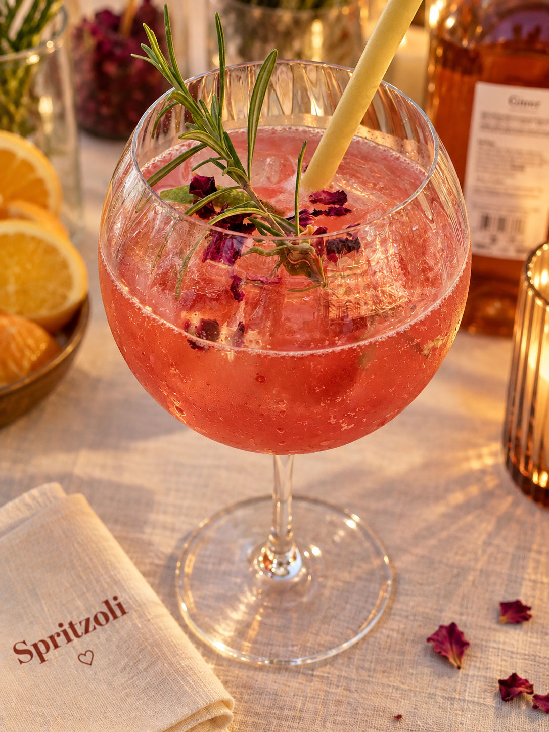 Invités heureux dégustant des Spritz Spritzoli lors d'un événement privé