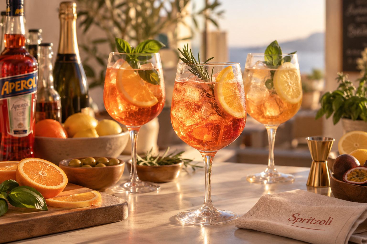 Atelier Spritzoli - Création de Spritz entre amis