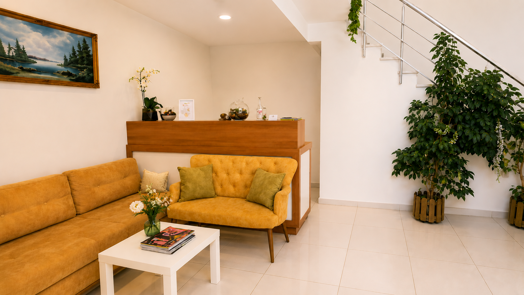 GYM Clinic Karşılama Alanı
