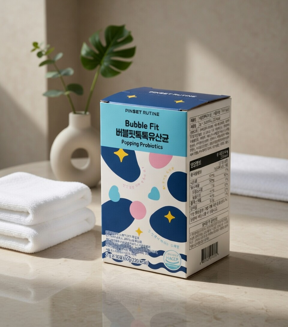 버블핏톡톡유산균