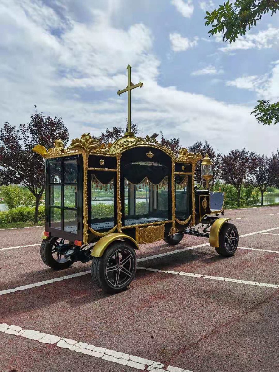 Royal Funeral Casket Transporter - $700/hr Royal Funeral Casket Transporter - Luxury Electric Carriage Rental Modesto CA