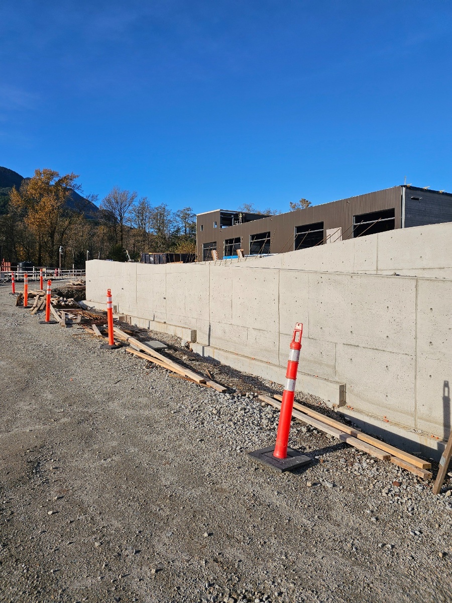 Squamish Public Works Yards industrial construction