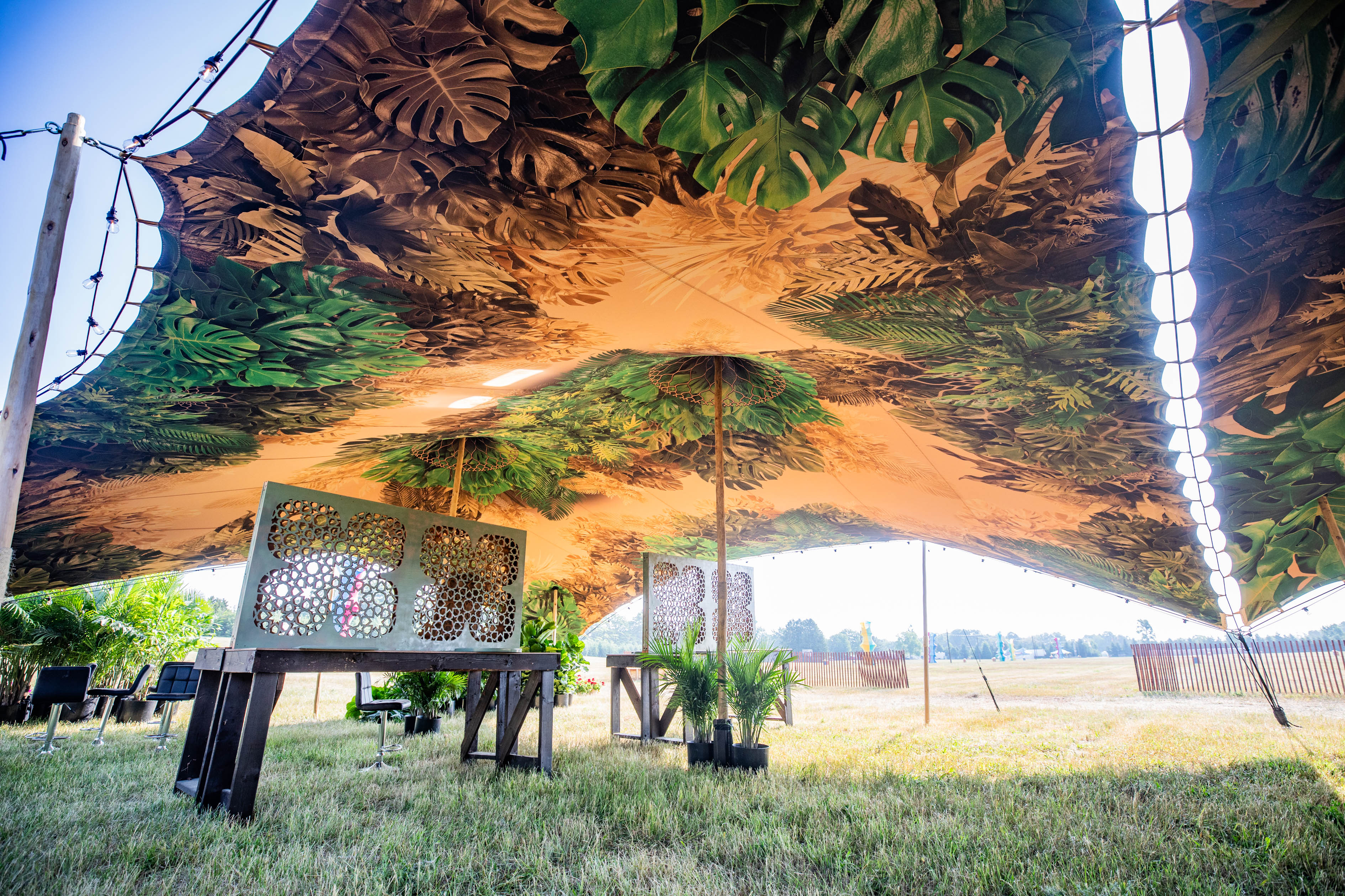 Printed Stretch Tents