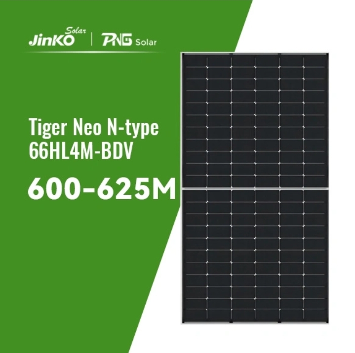 JK-610W Tiger Neo 610W Solar Panel