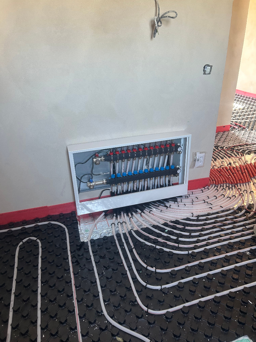 Profesionální instalace topného systému