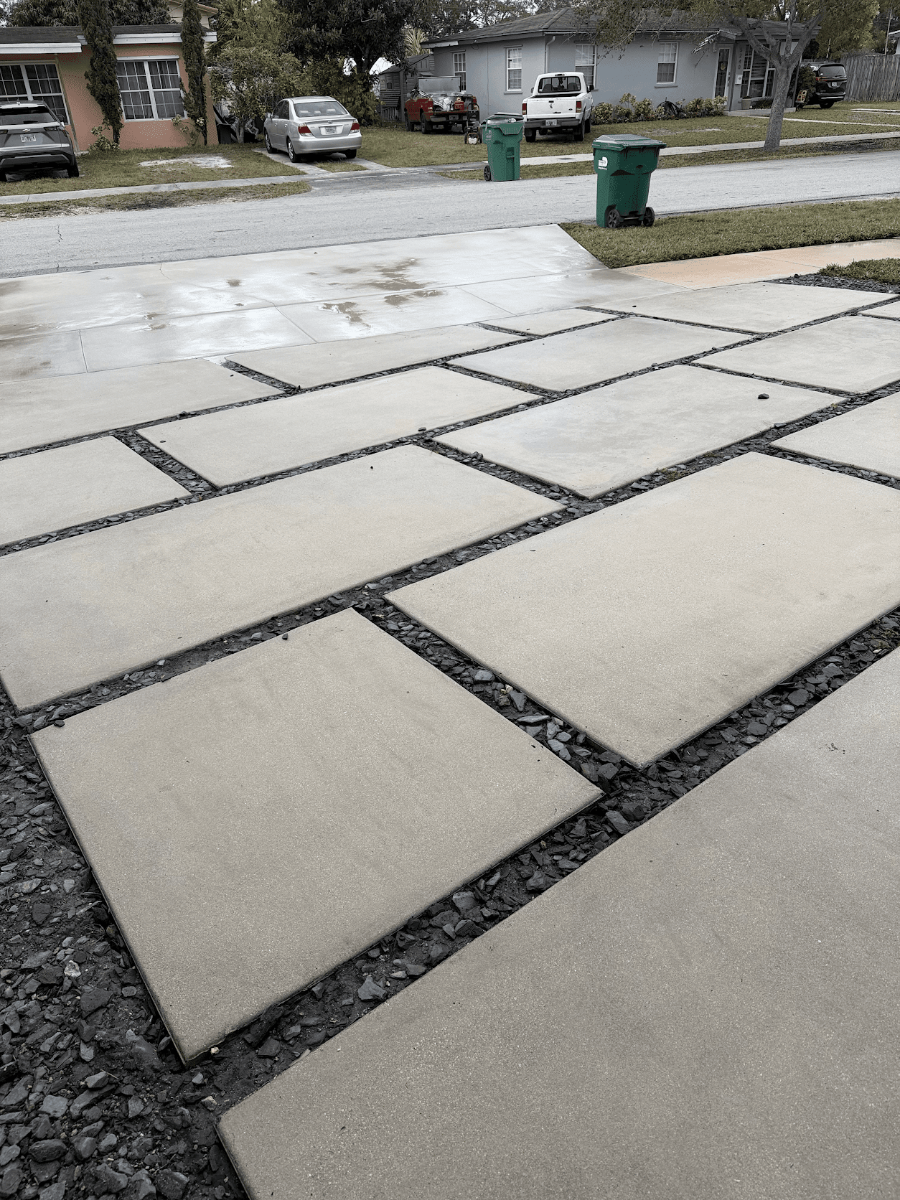 Patio Cleaning - After