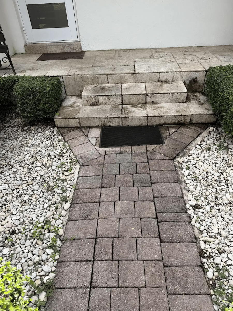 Walkway Restoration - Before