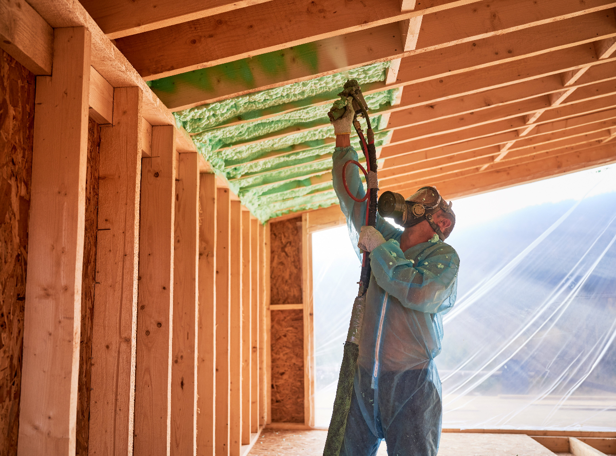 Professional spray foam insulation installation in Yuma