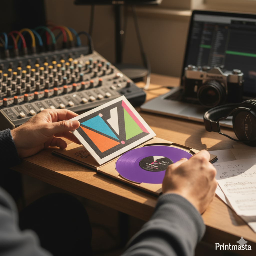 Druk na płytach CD-R - profesjonalny nadruk cyfrowy offsetowy sitodrukowy od 1 sztuki, pełnokolorowy druk CMYK bezpośrednio na płycie CD, drukarnia płyt optycznych małe nakłady demo CD prezentacje firmowe