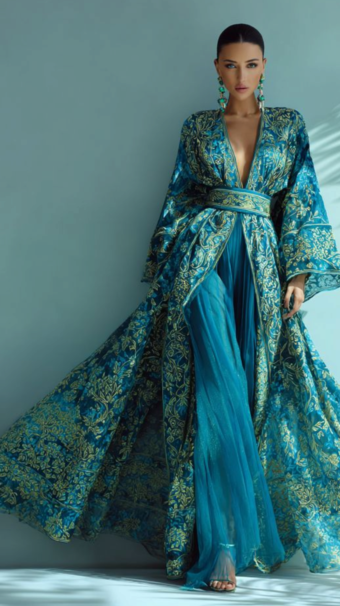 Caftan marocain élégant et raffiné