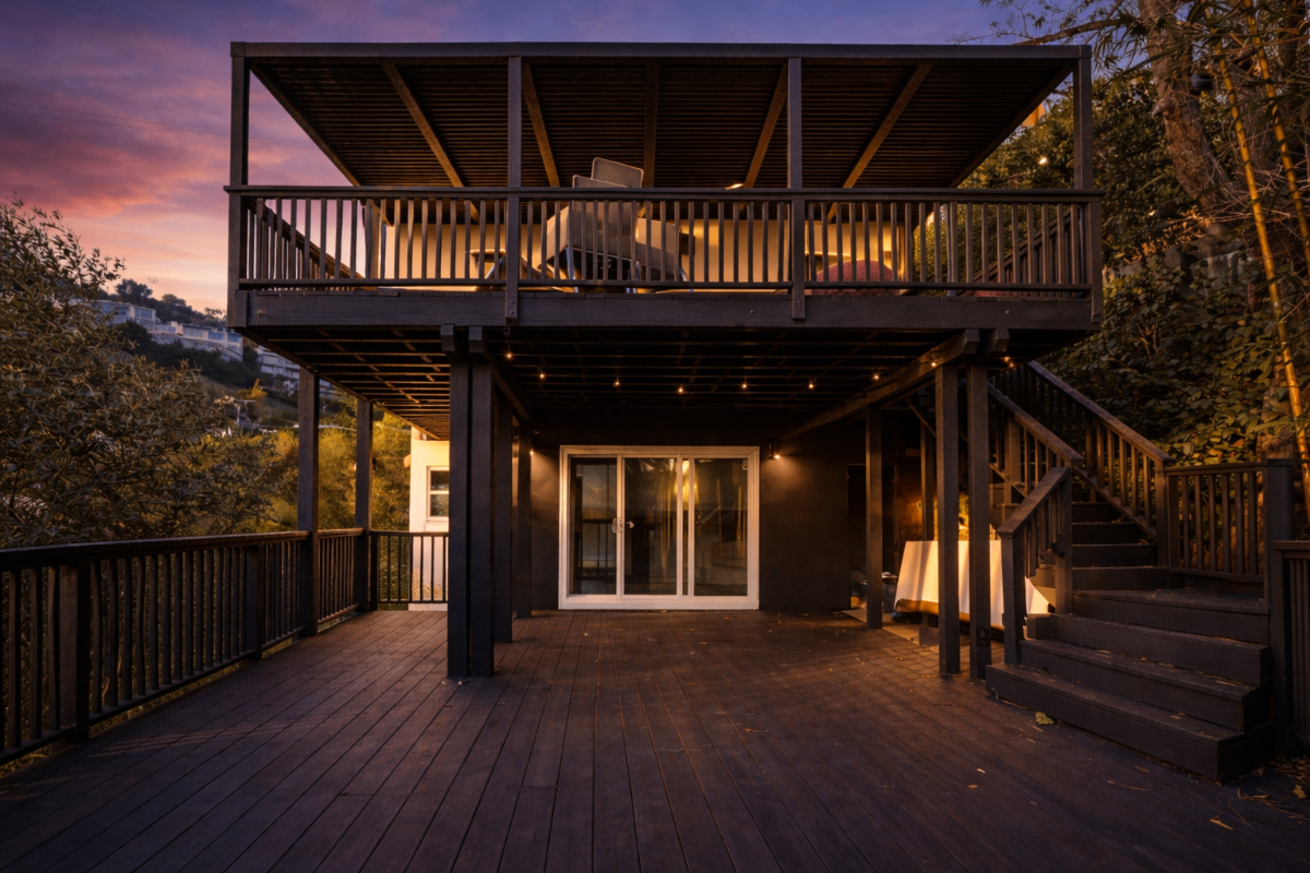 Deck at Twilight