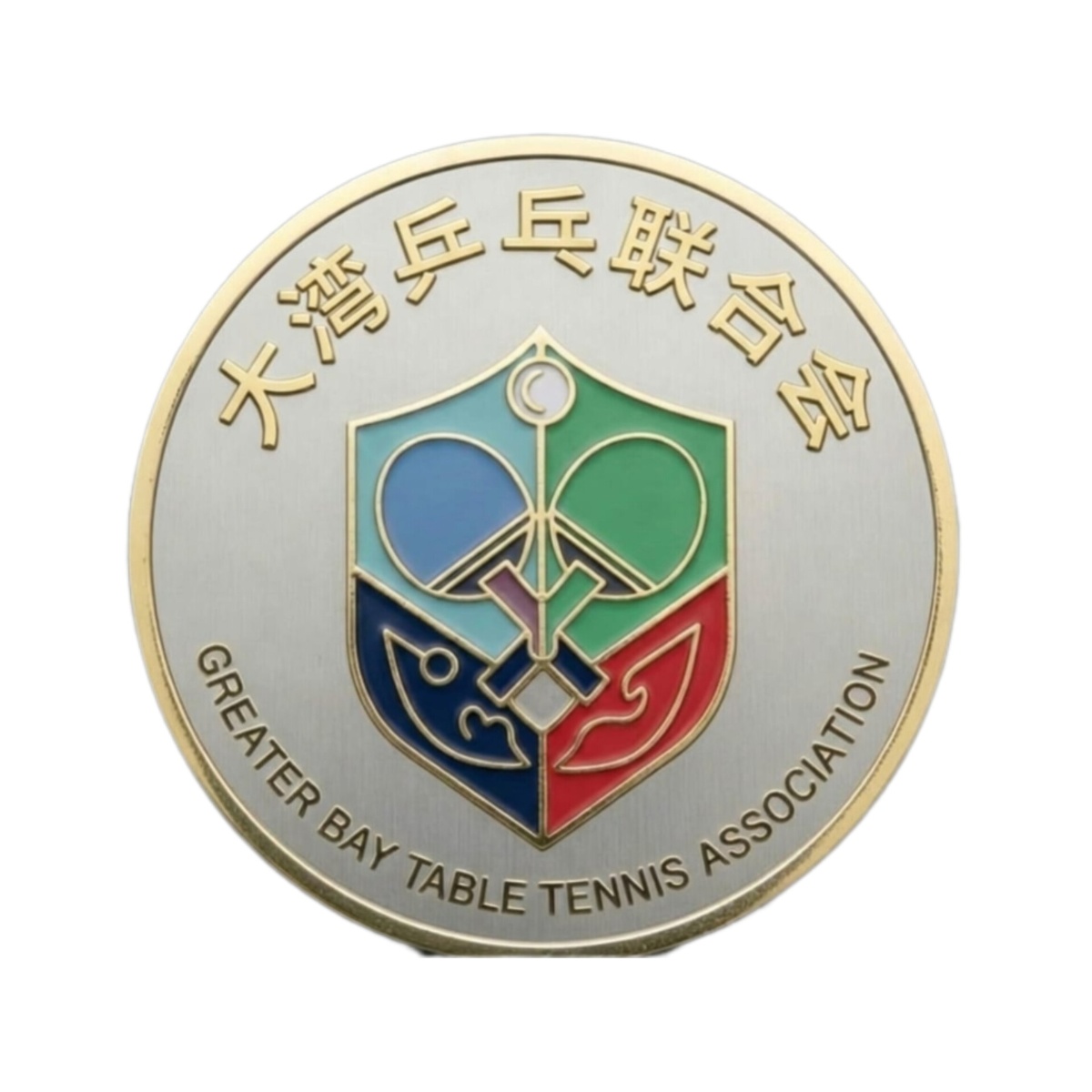 大灣乒乓聯合會 Logo
