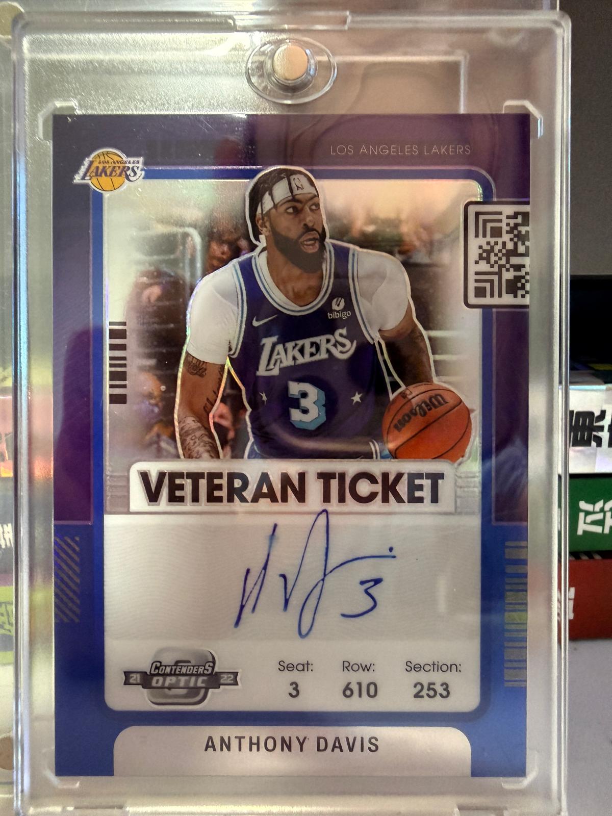 Anthony Davis National Treasure Autographs