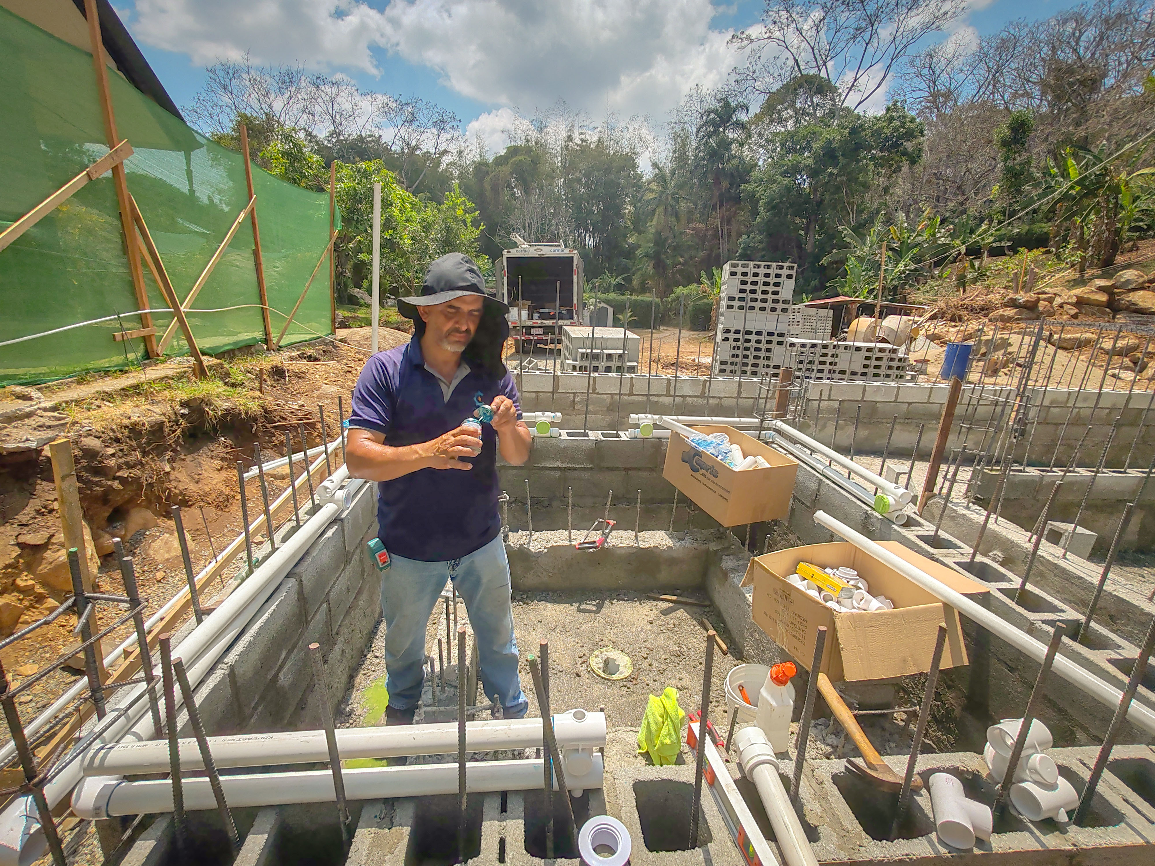 Piscina Infinity - Proceso constructivo - foto 3