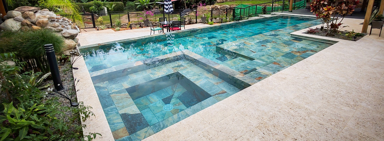 Piscina Infinity - Proceso constructivo