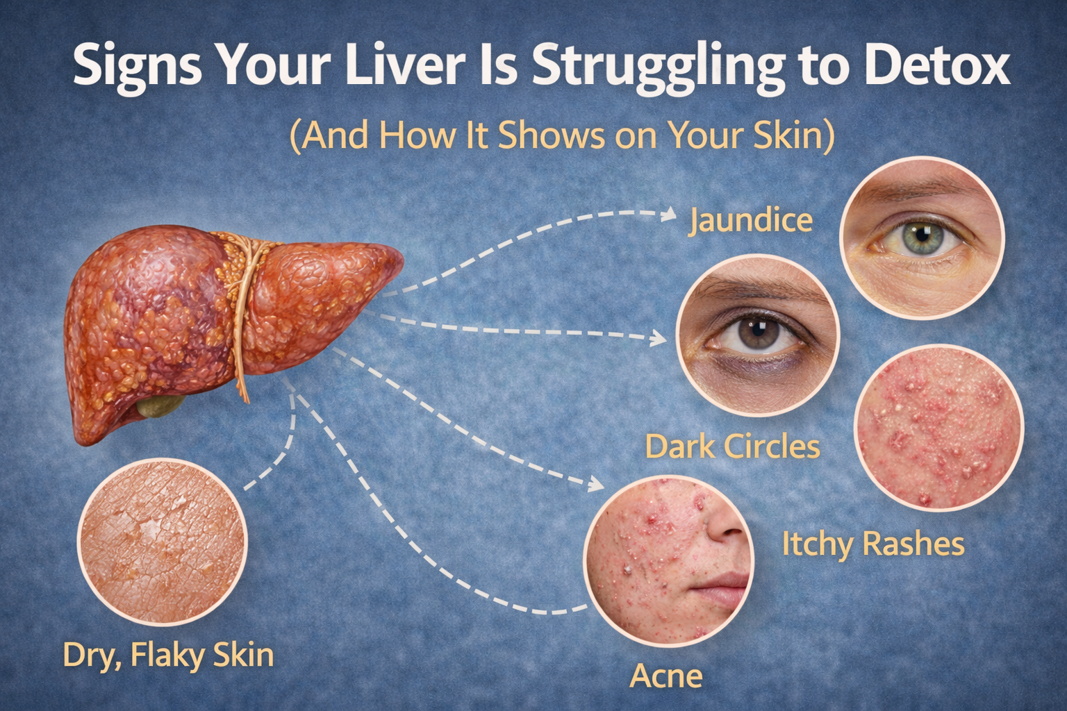 Signs Your Liver Is Struggling to Detox (And How It Shows on Your Skin)
