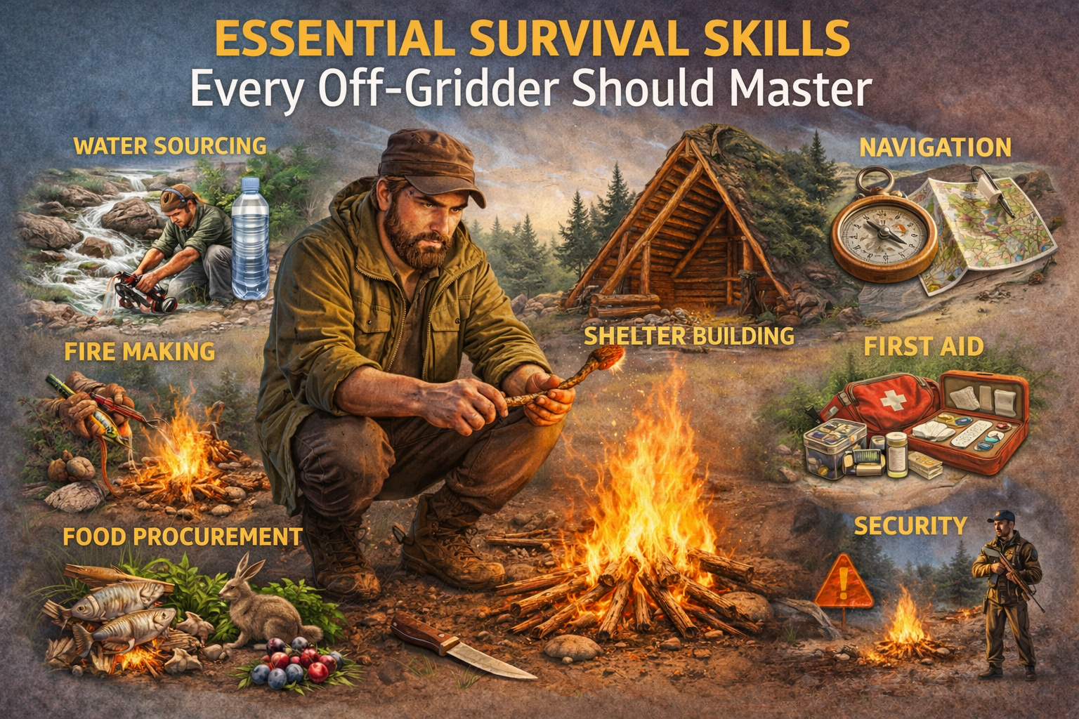 Essential Survival Skills Every Off-Gridder Should Master