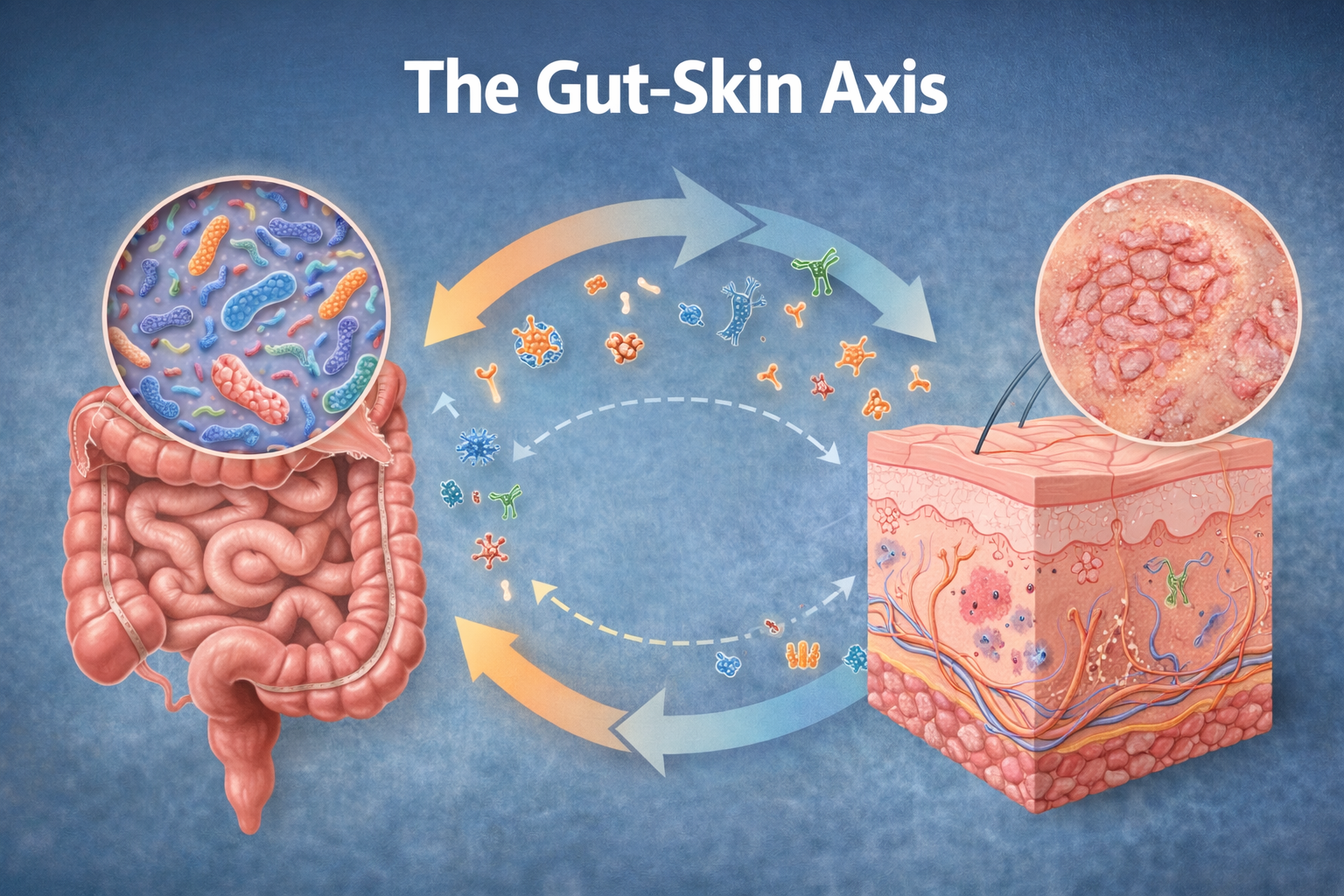 The Gut-Skin Axis: How Your Microbiome Controls Your Complexion