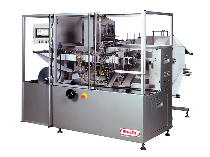 Enflex F-11 TW wet wipes packaging machine