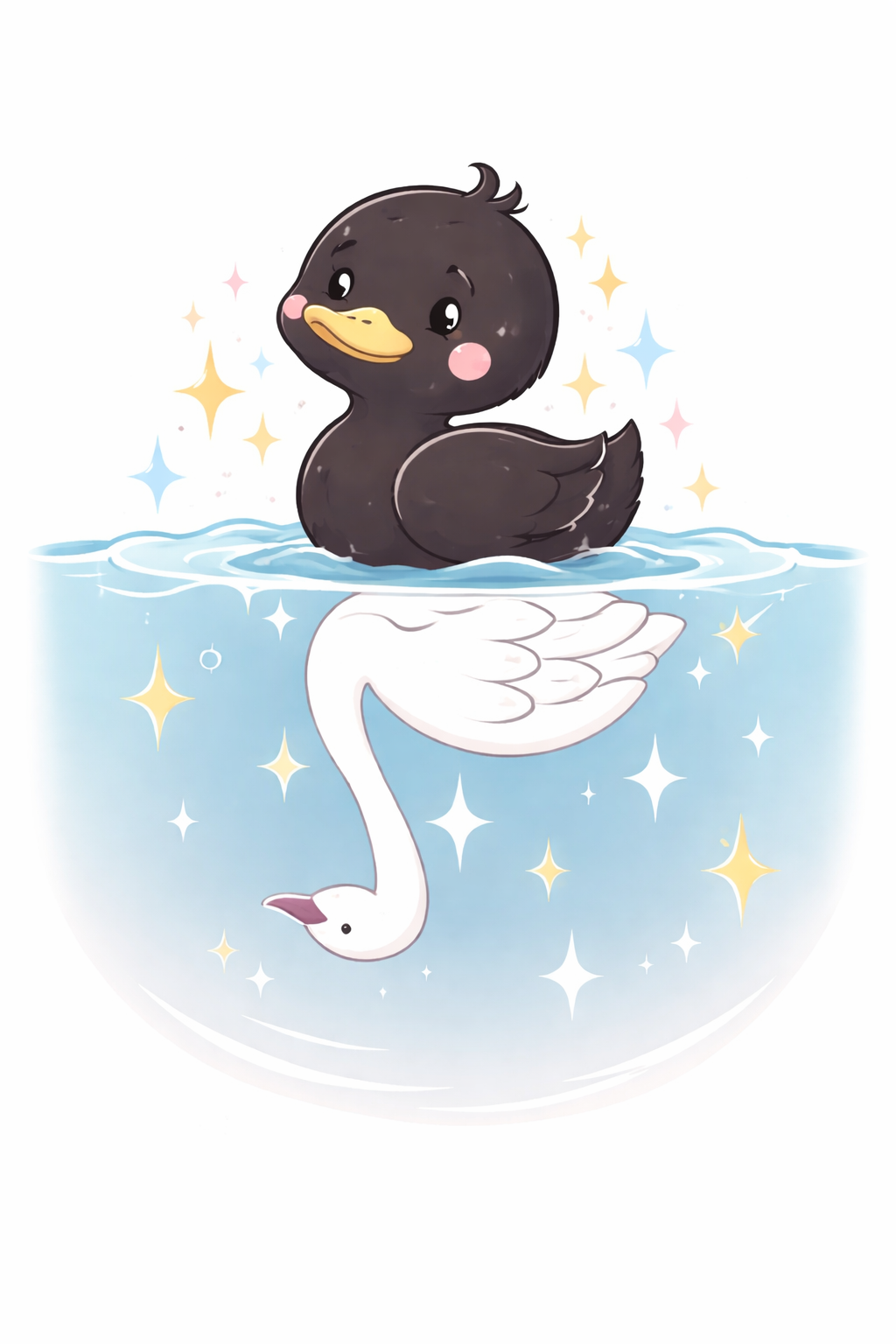 美しい白鳥