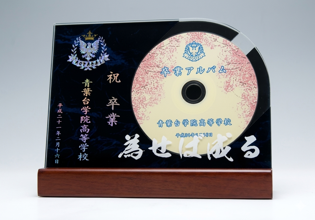 セミオーダーディスクスタンド(アクリル+木製台)