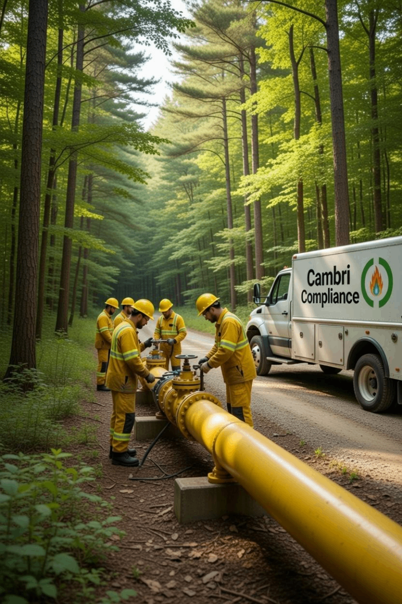 Pipeline compliance software platform for gas utilities and pipeline operators