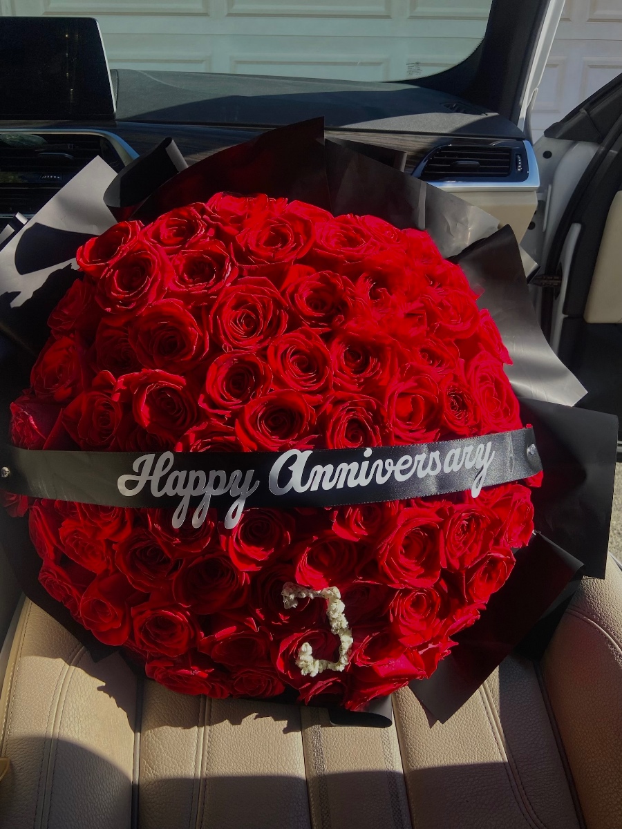 Red Rose Anniversary Bouquet