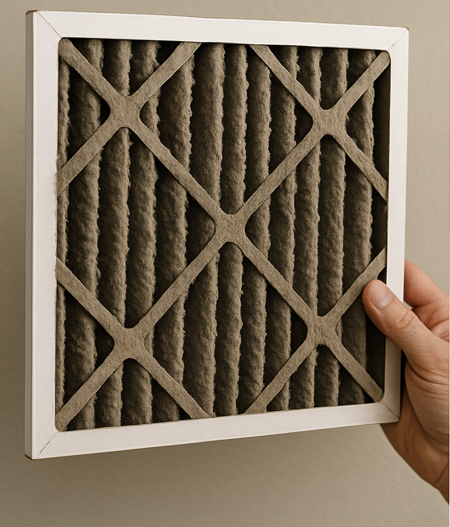 HVAC Filter - Before Cleaning